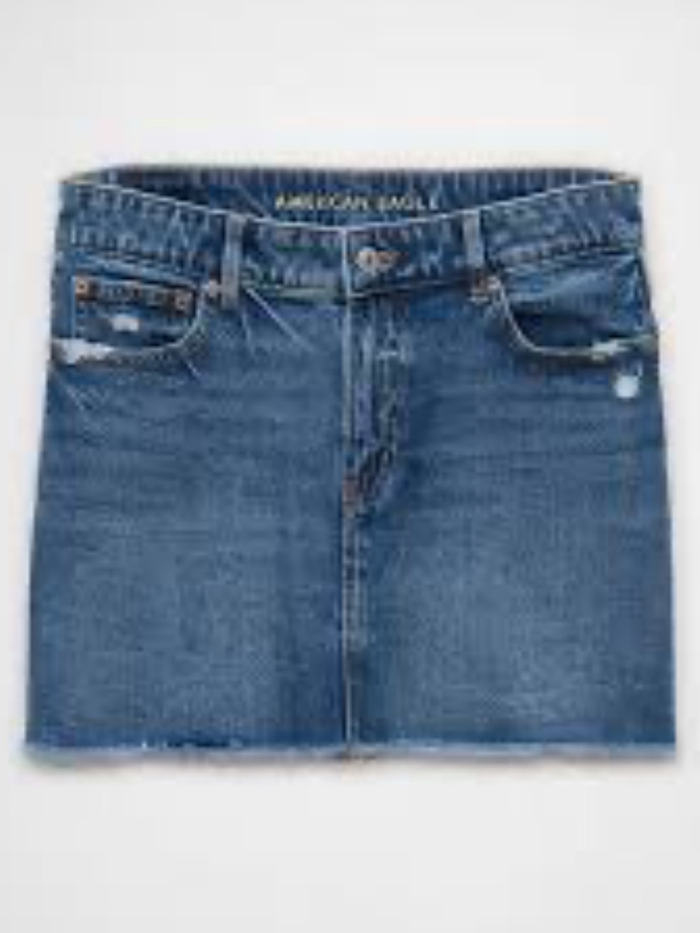 American Eagle Outfitters Blue Denim Mini Skirt/ new without tag